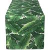 imageDII Outdoor Tabletop Collection Stain Resistant ampamp Waterproof14x72 Banana Leaf14x108