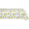 imageDII Summer Lemon Vinyl Tabletop Collection Flannel Backed Tablecloth IndoorOutdoor 70quot Round102 x 60 Rectangular