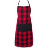 imageDII Unisex Buffalo Check KitchenRed  Black