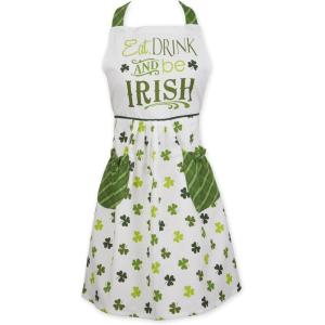 imageDII Celebrate St Patricks Day Kitchen Collection Kiss Me ApronEat Drink  Be Irish