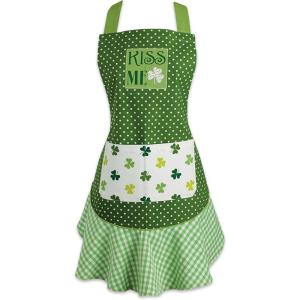 imageDII Celebrate St Patricks Day Kitchen Collection Kiss Me ApronKiss Me
