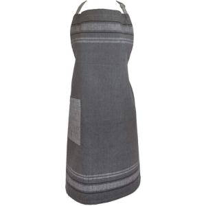 imageDII French Stripe Kitchen Collection Chambray Gray Chef Apron