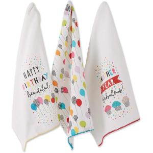 imageDII Happy Birthday Confetti Collection Skirted ApronDishtowel Set