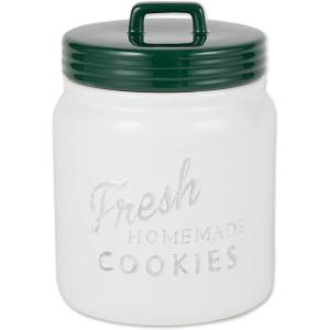 imageDII Kitchen Accessories Collection Ceramics Cookie Jar AquaDark Green