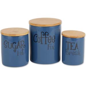 imageDII Kitchen Accessories Retro Collection Ceramics Utensil Holder AvocadoBlue