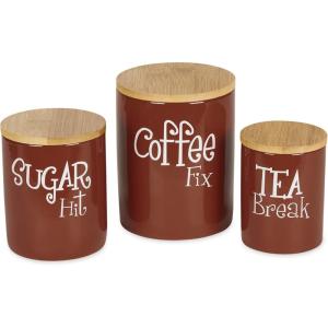 imageDII Kitchen Accessories Retro Collection Ceramics Utensil Holder AvocadoCinnamon