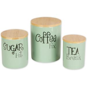 imageDII Kitchen Accessories Retro Collection Ceramics Utensil Holder AvocadoJadeite