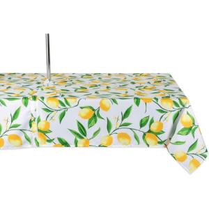 imageDII Lemon Bliss Outdoor Tabletop Collection Stain Resistant ampamp Waterproof Table Runner Table Runner 14x7260x84 w Zipper