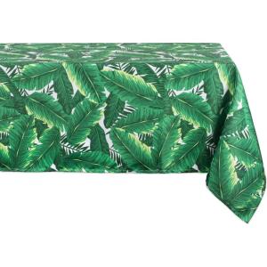 imageDII Outdoor Tabletop Collection Stain Resistant ampamp Waterproof14x72 Banana Leaf60x84