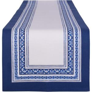 imageDII Table Top Dcor Collection Spring ampamp Summer Table Runner 14x72 Porto Stripe PrintPorto Stripe