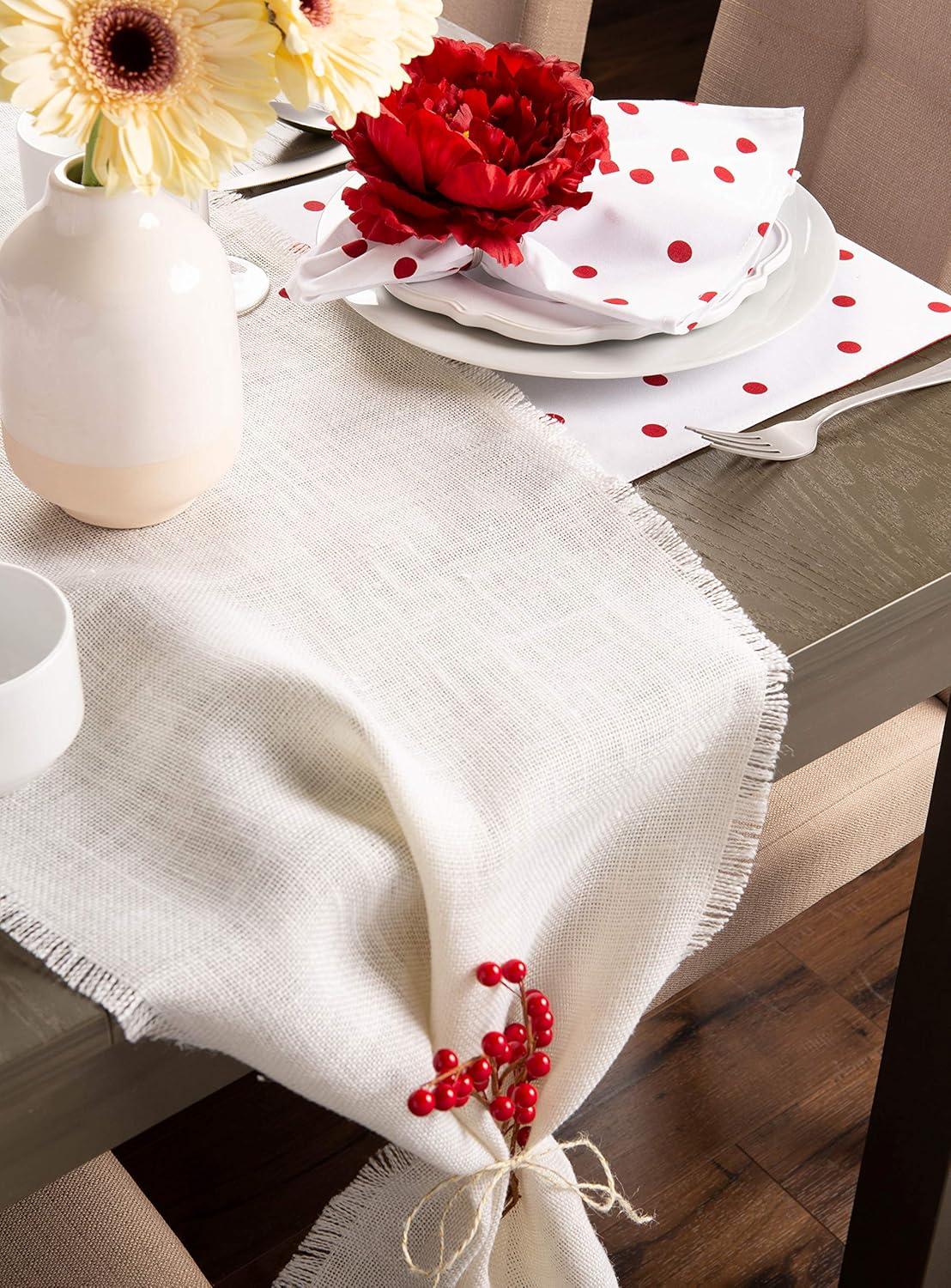 imageDII Beautiful Peony Flower Napkin Rings Deep Red 4 PieceDeep Red