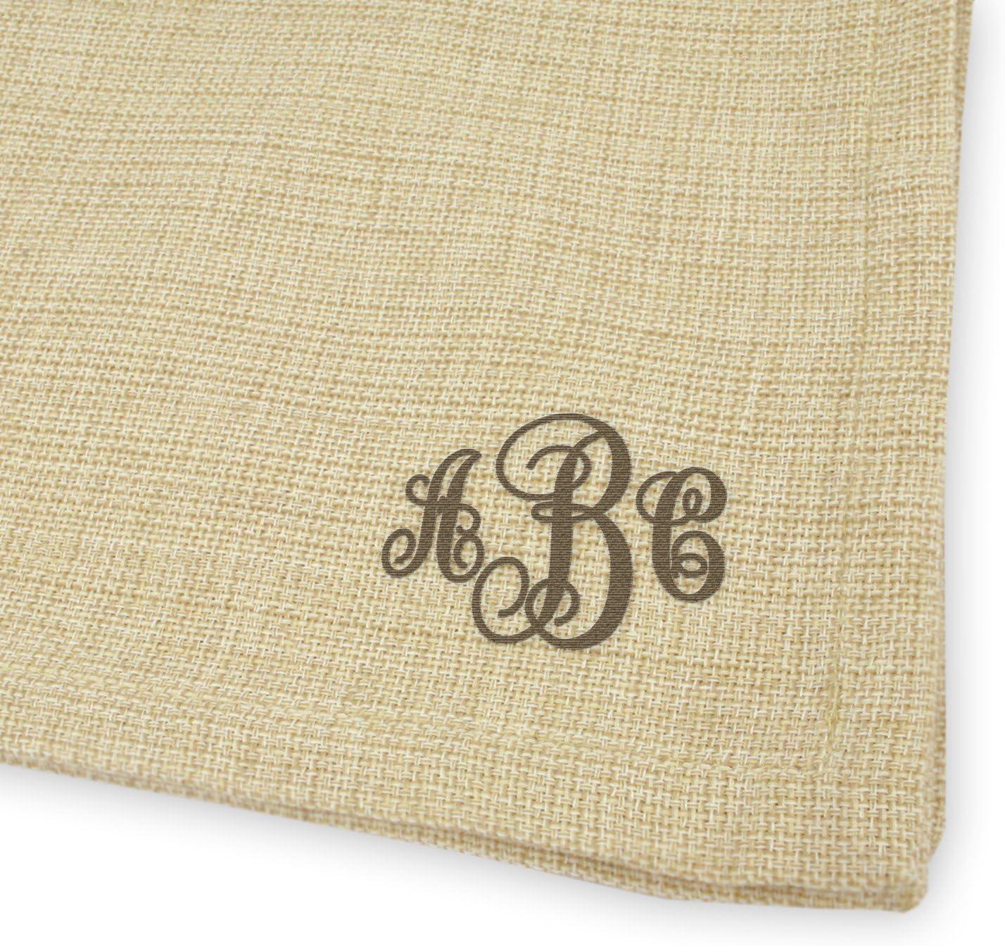 imageDII Solid Napkin Set Collection 20x20 Artichoke 6 PieceBrown
