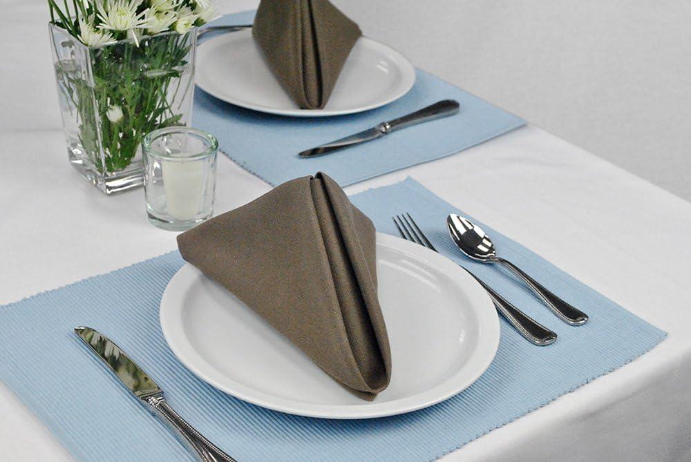 imageDII Solid Napkin Set Collection 20x20 Artichoke 6 PieceBrown