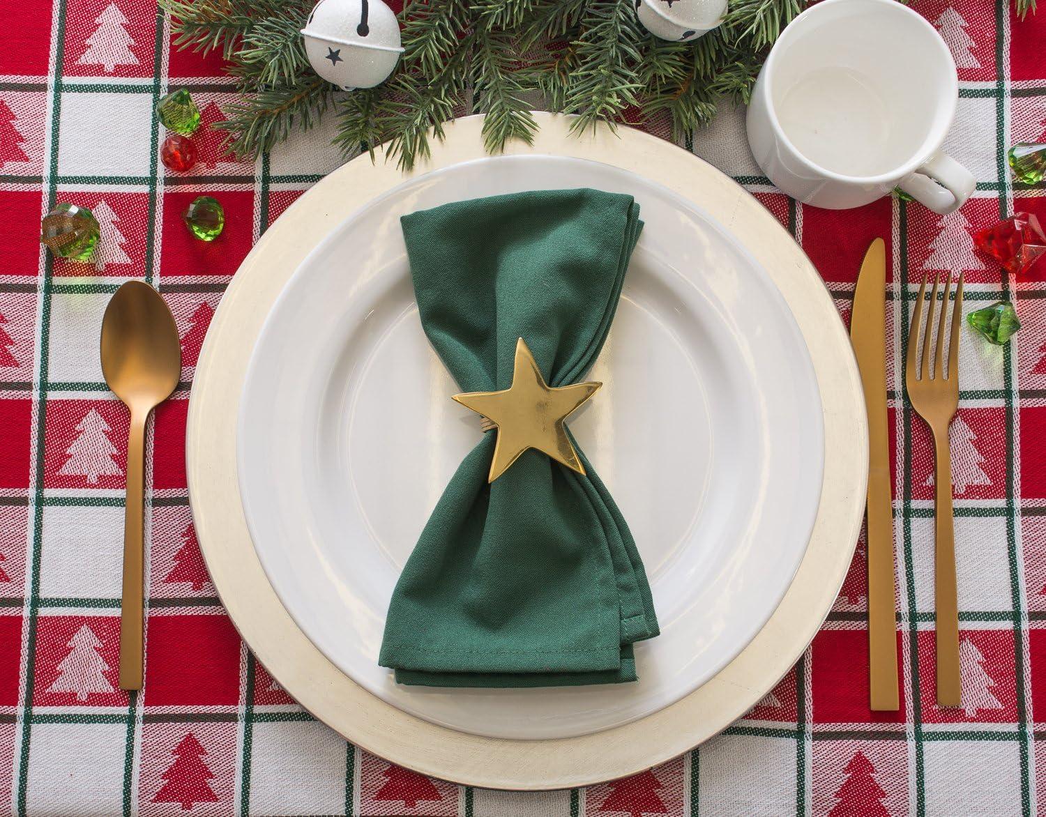 imageDII Solid Napkin Set Collection 20x20 Artichoke 6 PieceDark Green