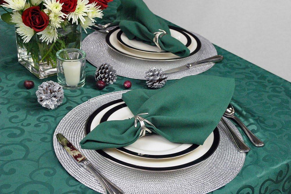 imageDII Solid Napkin Set Collection 20x20 Artichoke 6 PieceDark Green