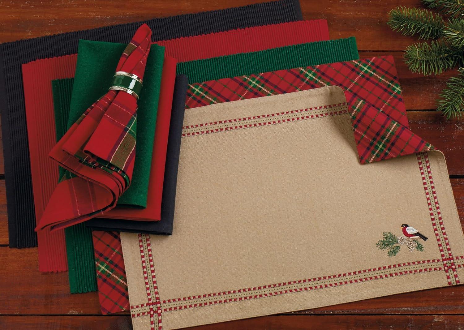 imageDII Solid Napkin Set Collection 20x20 Artichoke 6 PieceDark Green