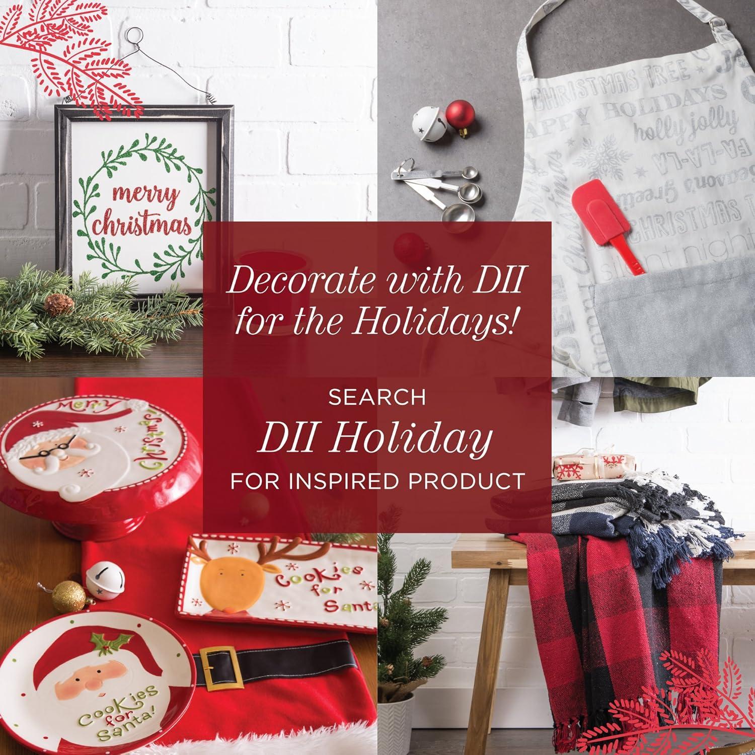 imageDII Woven Placemats Collection Metallic Round Placemat Set 15quot Champagne 4 PiecePlatinum Silver