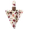 imageDII 100 Cotton Buffet Napkin Machine Washable Oversized Everyday Basic 18x18 Assorted IndigoAutumn Leaves