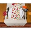 imageDII 100 Cotton Buffet Napkin Machine Washable Oversized Everyday Basic 18x18 Assorted IndigoAutumn Leaves