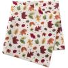 imageDII 100 Cotton Buffet Napkin Machine Washable Oversized Everyday Basic 18x18 Assorted IndigoAutumn Leaves
