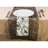 imageDII 100 Spun Polyester Table Top Collection Napkins 18x18 Red 6 PieceBeige