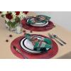 imageDII 100 Spun Polyester Table Top Collection Napkins 18x18 Red 6 PieceBeige