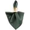 imageDII 100 Spun Polyester Table Top Collection Napkins 18x18 Red 6 PieceDark Green