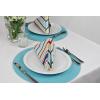 imageDII 100 Spun Polyester Table Top Collection Napkins 18x18 Red 6 PieceWhite