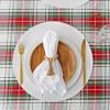 imageDII 100 Spun Polyester Table Top Collection Napkins 18x18 Red 6 PieceWhite