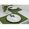 imageDII 100 Spun Polyester Table Top Collection Napkins 18x18 Red 6 PieceWhite