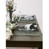 imageDII Basic Everyday Ribbed Tabletop 100 Cotton Placemat Set 13x19 White 6 PieceArtichoke