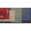 imageDII Basic Everyday Ribbed Tabletop 100 Cotton Placemat Set 13x19 White 6 PieceBarn Red