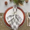 imageDII Basic Everyday Ribbed Tabletop 100 Cotton Placemat Set 13x19 White 6 PieceDove Gray