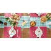 imageDII Basic Everyday Ribbed Tabletop 100 Cotton Placemat Set 13x19 White 6 PieceFlamingo