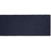 imageDII Basic Everyday Ribbed Tabletop 100 Cotton Placemat Set 13x19 White 6 PieceNautical Blue
