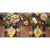 imageDII Basic Everyday Ribbed Tabletop 100 Cotton Placemat Set 13x19 White 6 PieceSummer Check
