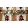 imageDII Basic Everyday Ribbed Tabletop 100 Cotton Placemat Set 13x19 White 6 PieceWhite