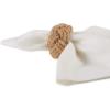 imageDII Basic Napkin Ring Collection Decorative Rustic Farmhouse Style Large Set Black Rub Finish 6 PieceNauti Knot