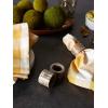 imageDII Basic Napkin Ring Collection Decorative Rustic Farmhouse Style Large Set Black Rub Finish 6 PieceWhite Wash Finish