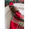 imageDII Basic Napkin Ring Collection Decorative Rustic Farmhouse Style Large Set Black Rub Finish 6 PieceWood Band