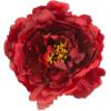 imageDII Beautiful Peony Flower Napkin Rings Deep Red 4 PieceDeep Red