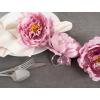 imageDII Beautiful Peony Flower Napkin Rings Deep Red 4 PiecePink