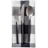 imageDII Buffalo Check Collection Classic Farmhouse Cloth Napkin Set 20x20 Black ampamp White 6 PieceBlack  White