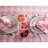 imageDII Buffalo Check Collection Classic Farmhouse Cloth Napkin Set 20x20 Black ampamp White 6 PiecePink  White