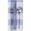 imageDII Buffalo Check Collection Classic Farmhouse Cloth Napkin Set 20x20 Black ampamp White 6 PieceStonewash Blue