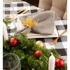 imageDII Buffalo Check Collection Classic Farmhouse Tablecloth Tablecloth 60x84 Gray ampamp WhiteBlack  White