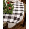 imageDII Buffalo Check Collection Classic Farmhouse Tablecloth Tablecloth 60x84 Gray ampamp WhiteBlack  White