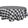 imageDII Buffalo Check Collection Classic Farmhouse Tablecloth Tablecloth 60x84 Gray ampamp WhiteBlack  White