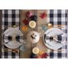 imageDII Buffalo Check Collection Classic Farmhouse Tablecloth Tablecloth 60x84 Gray ampamp WhiteBlack  White