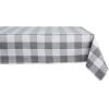 imageDII Buffalo Check Collection Classic Farmhouse Tablecloth Tablecloth 60x84 Gray ampamp WhiteGray  White